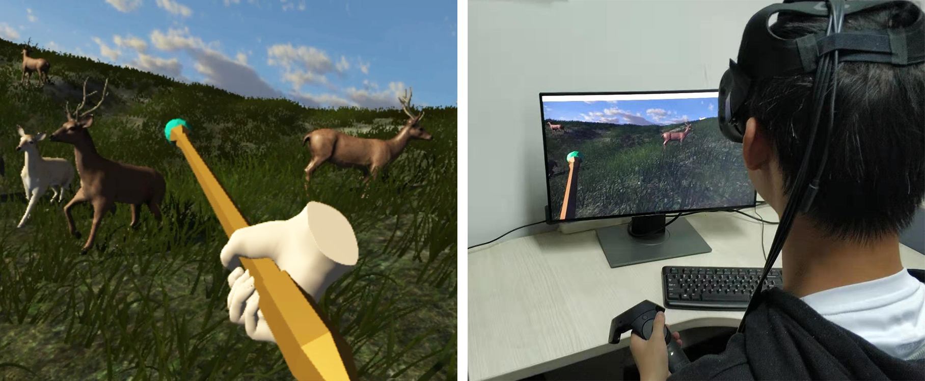 Temporal continuity of visual attention for future gaze prediction in immersive virtual reality teaser