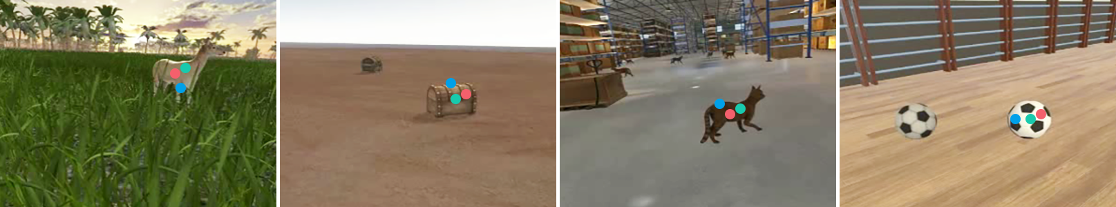 FixationNet: Forecasting Eye Fixations in Task-Oriented Virtual Environments teaser